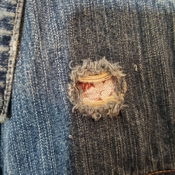 Plugg Denim Jacket Distressed - Picture 5 of 5